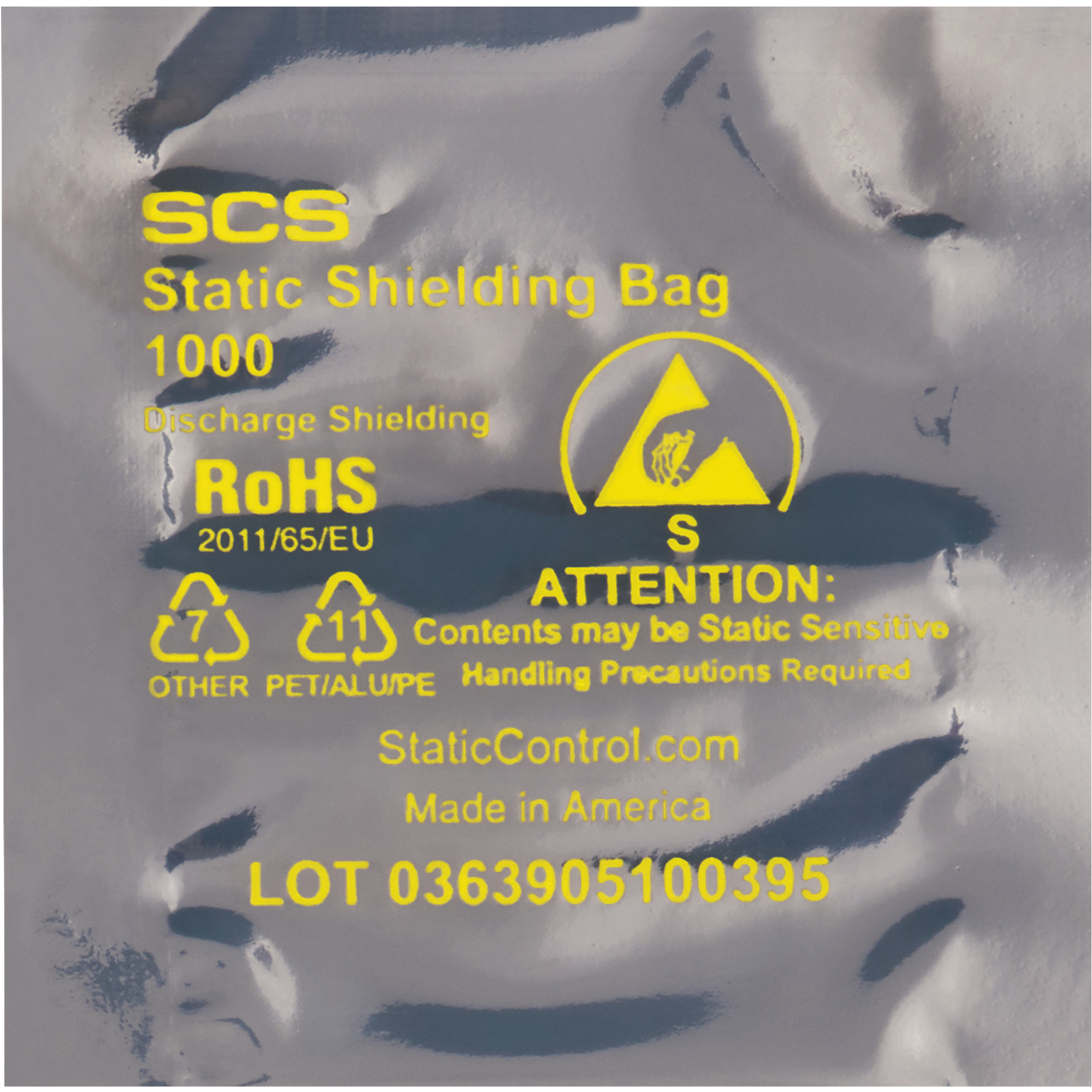 Open End Static Shielding Bags